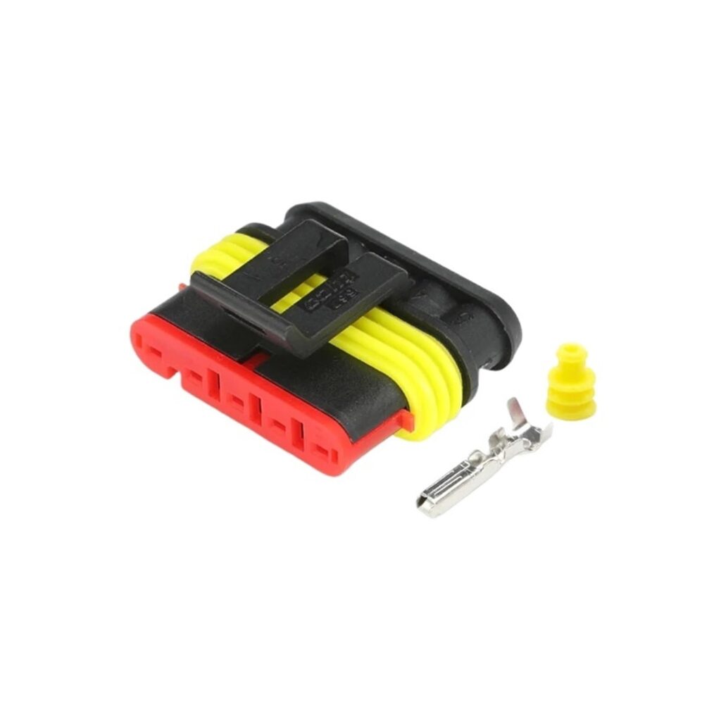Konektor Tahan Air Otomotif 5 Pin AMP Superseal Seri 1.5mm 282089-1 ...