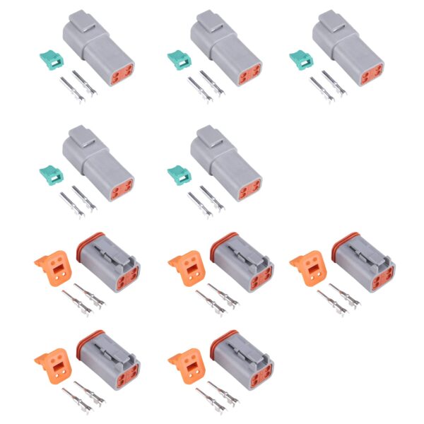 Deutsch Connector DT062S/DT04-2P 2 3 4 6 8 12 Pin Electrical Connector for Car Motor 14-20AWG - 图片 4