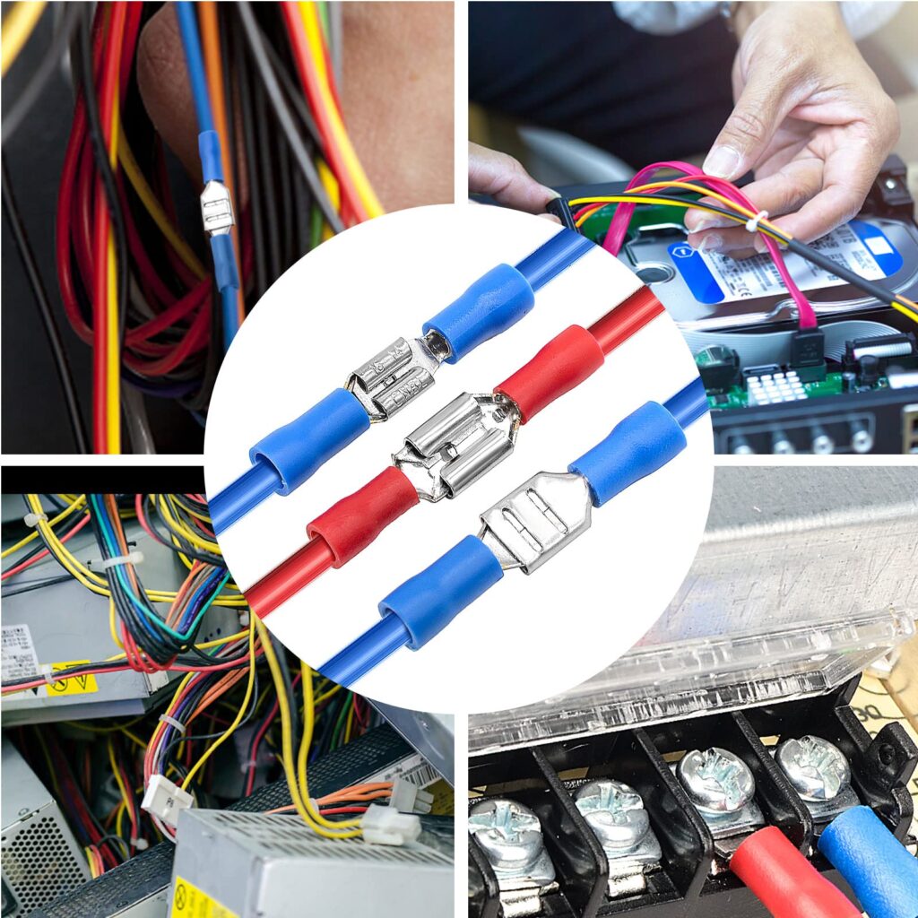 application of push-on terminal