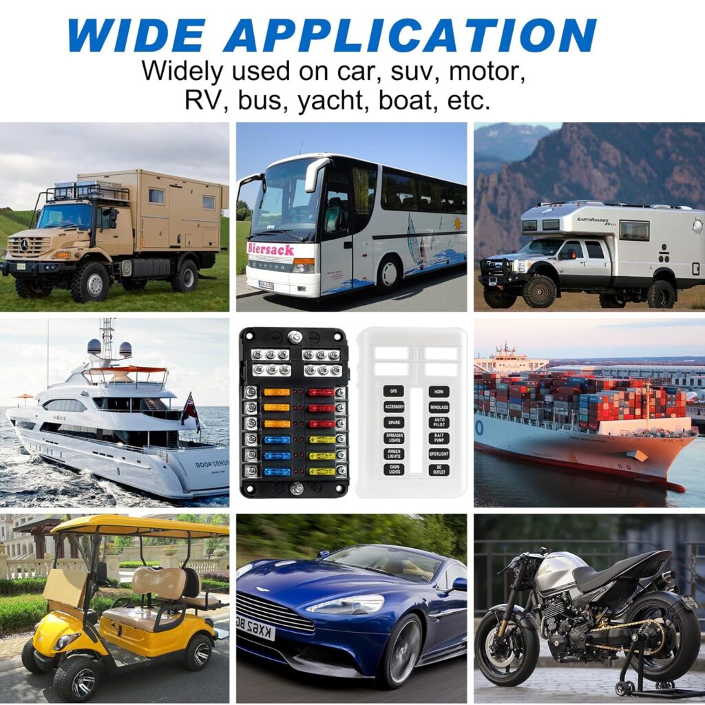 application of blade fuses