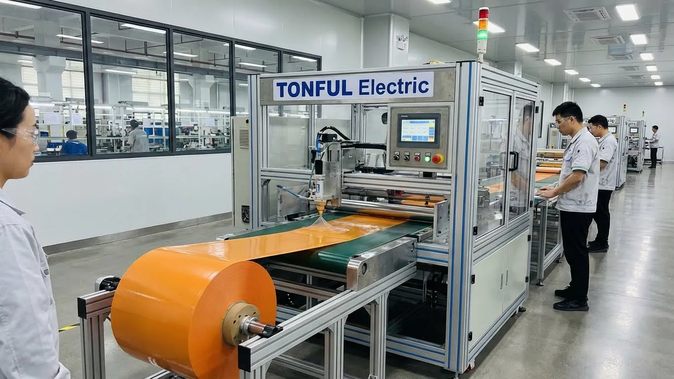Photorealistic-image-of-TONFUL-Electrics-precision-adhesive-coating-machinery