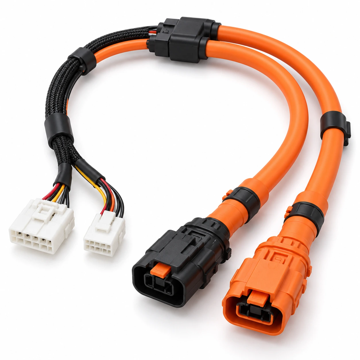 Illustrative new energy wiring harness custom cable assembly