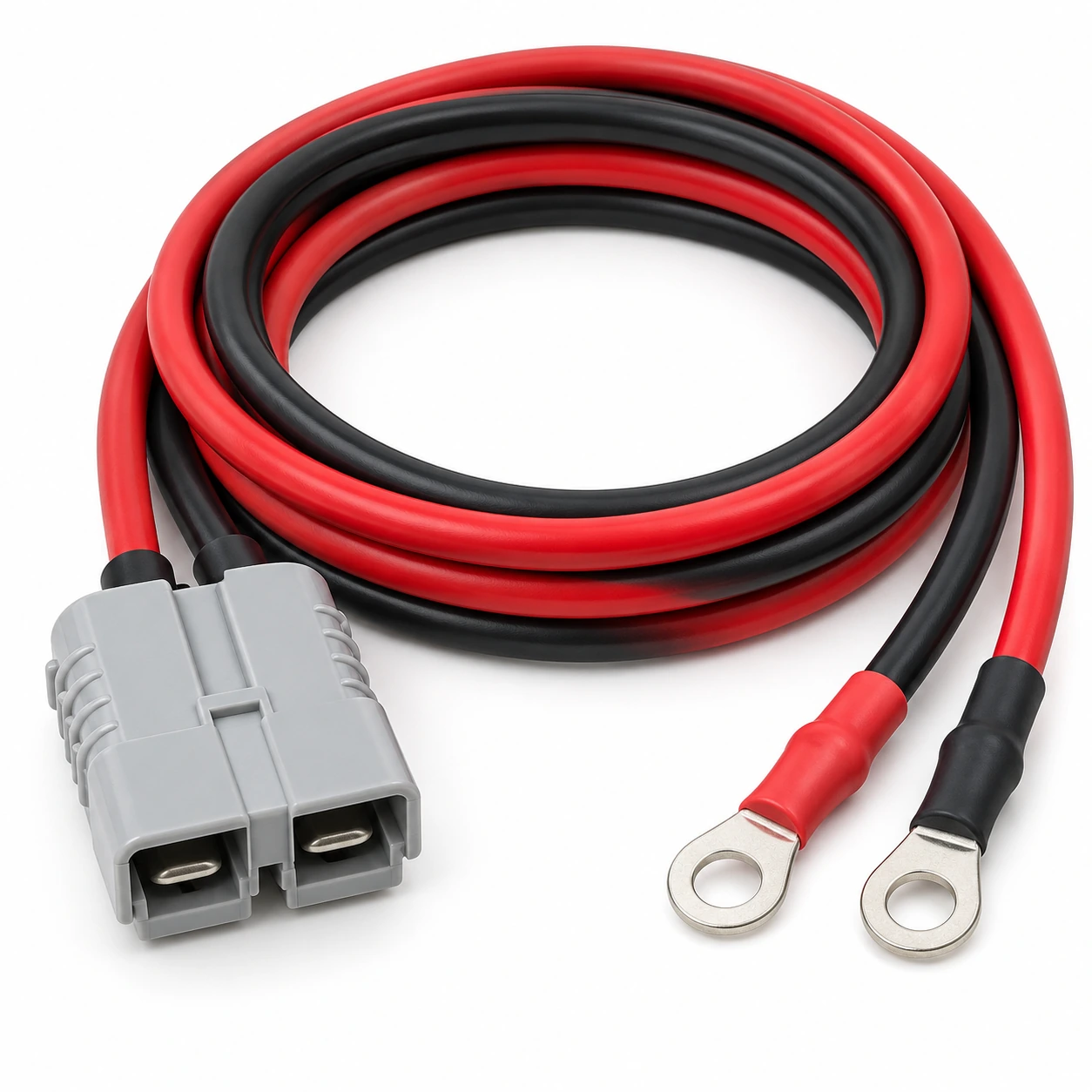 Illustrative solar battery cable custom cable assembly