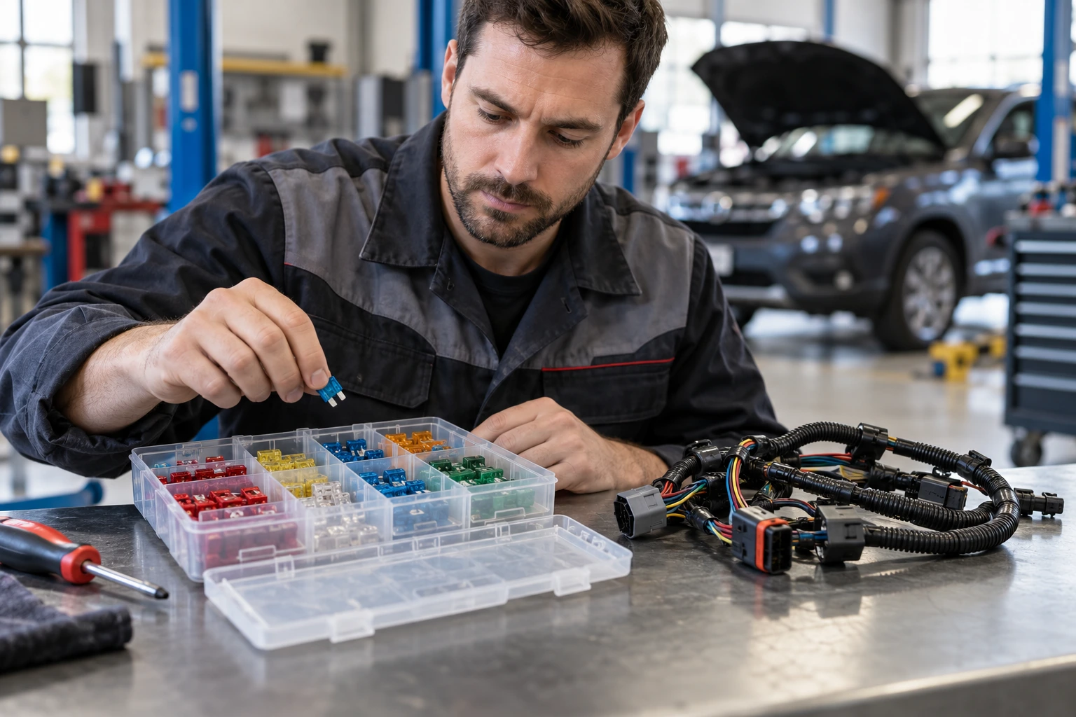 Automotive Electrical Service — illustrative scene