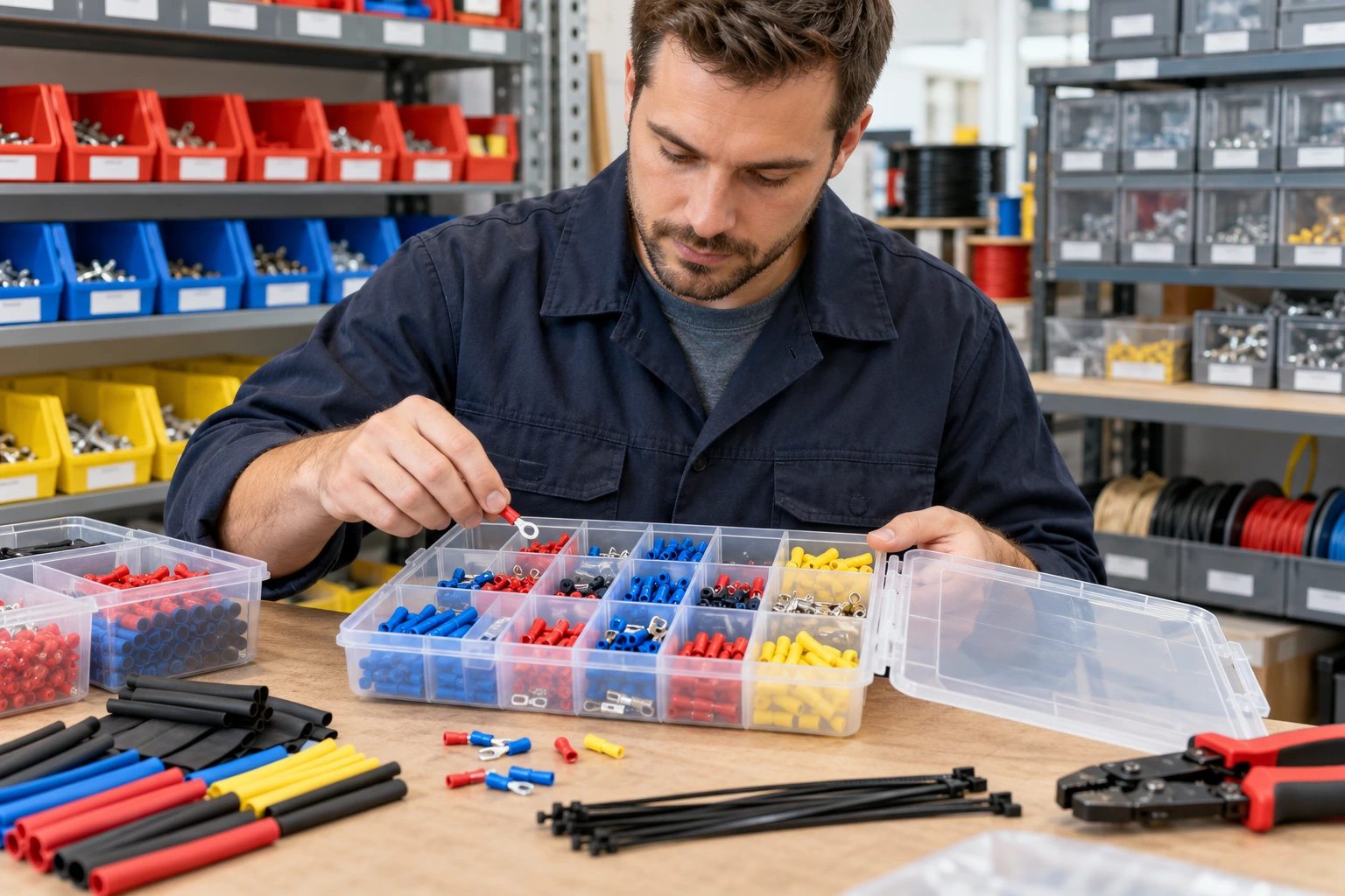 Maintenance & Replacement Stock — illustrative scene