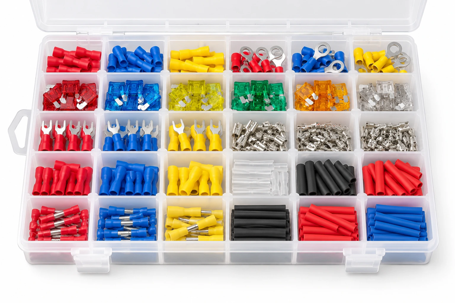 Custom Assortment Box in a divided storage case — illustrative product image