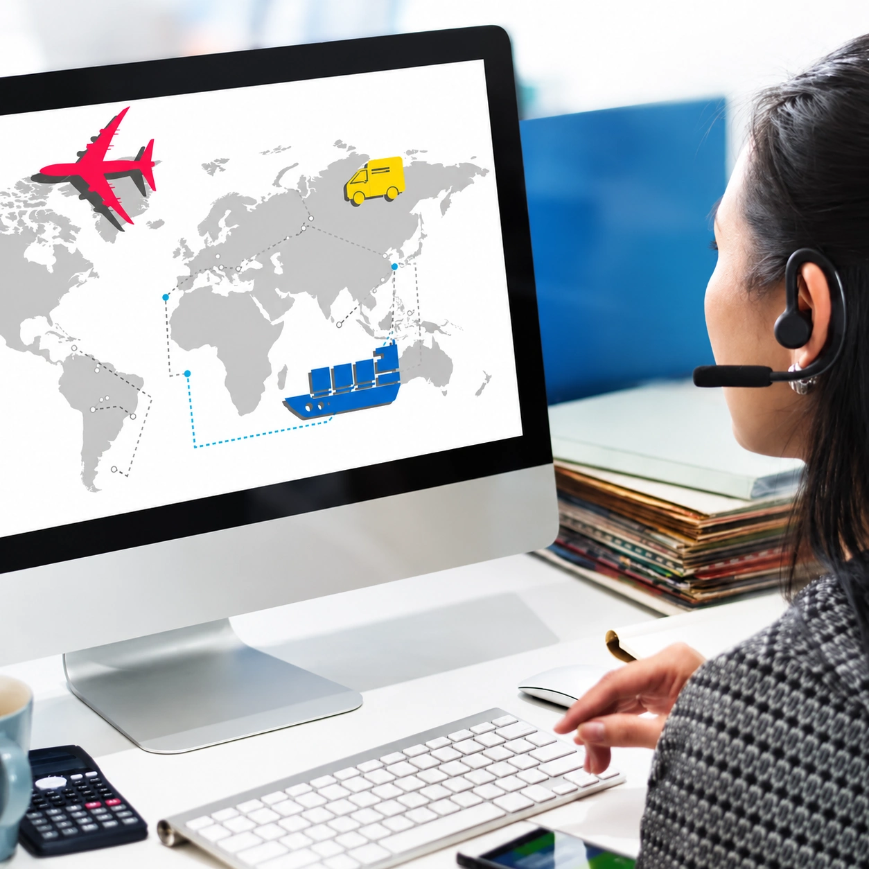 Logistics Support — high-definition illustrative image without branding