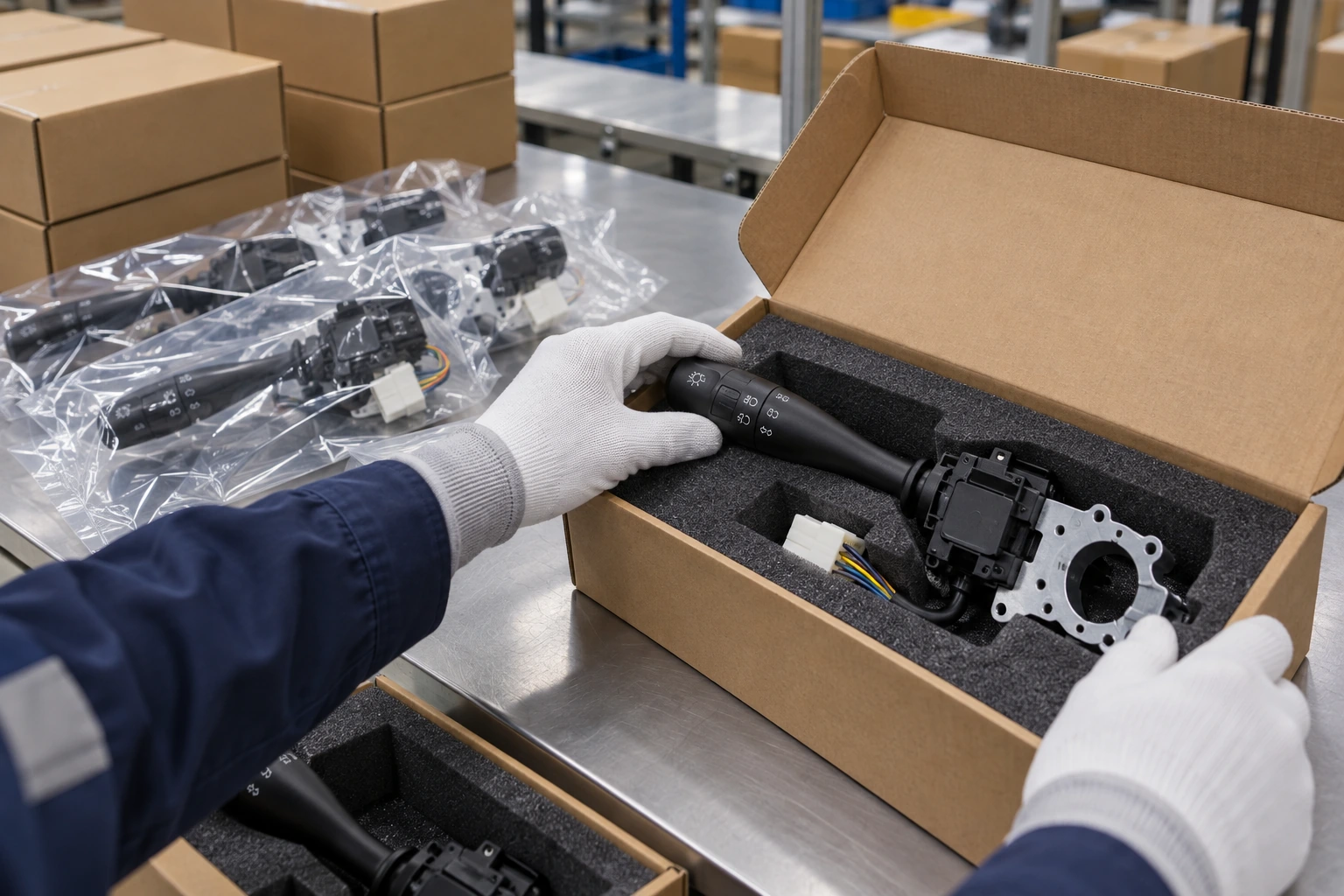 Protective Packaging & Order Preparation — illustrative image