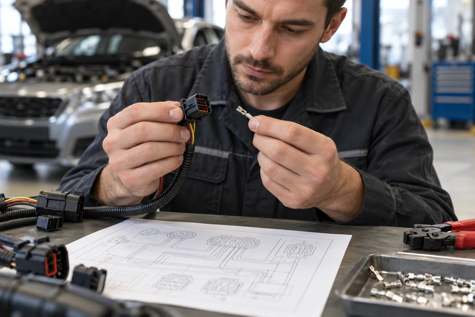 Repair & Replacement Harnesses — illustrative scene
