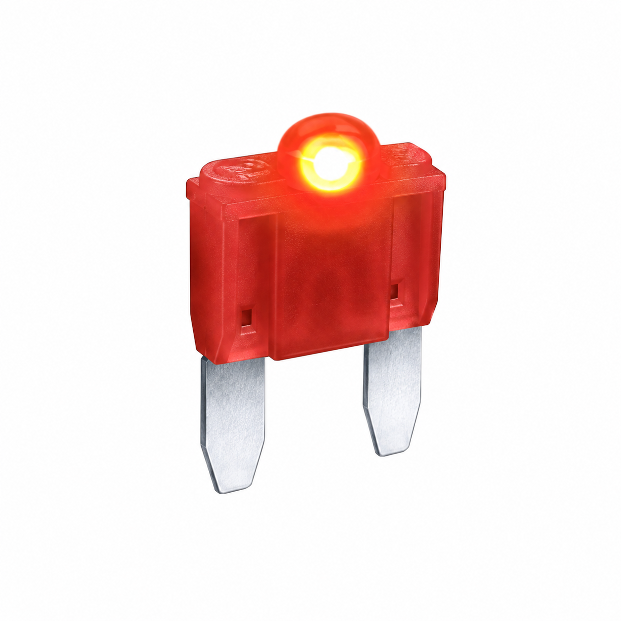 TONFUL red mini blade fuse with integrated illuminated LED