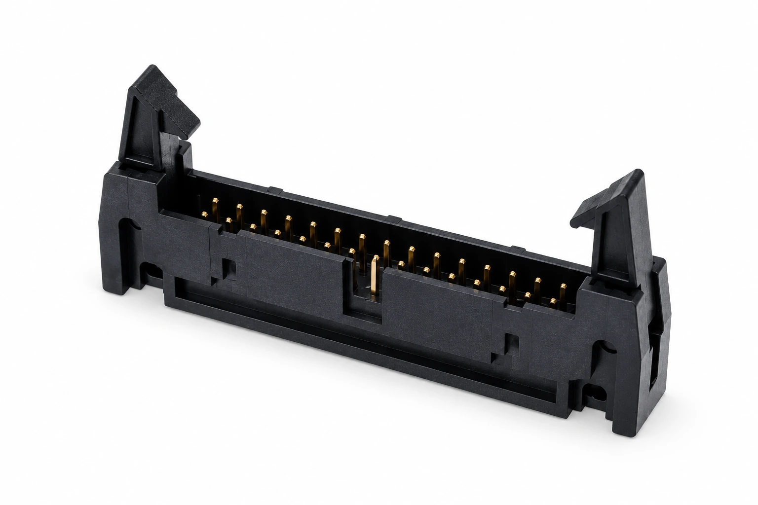 2.54 mm Ejector Header — illustrative box header connector image