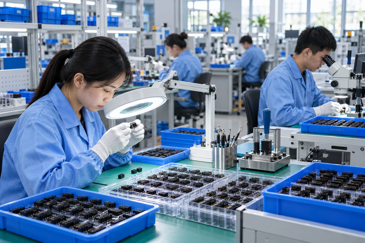 Box Header Assembly & Inspection — illustrative box header connector image