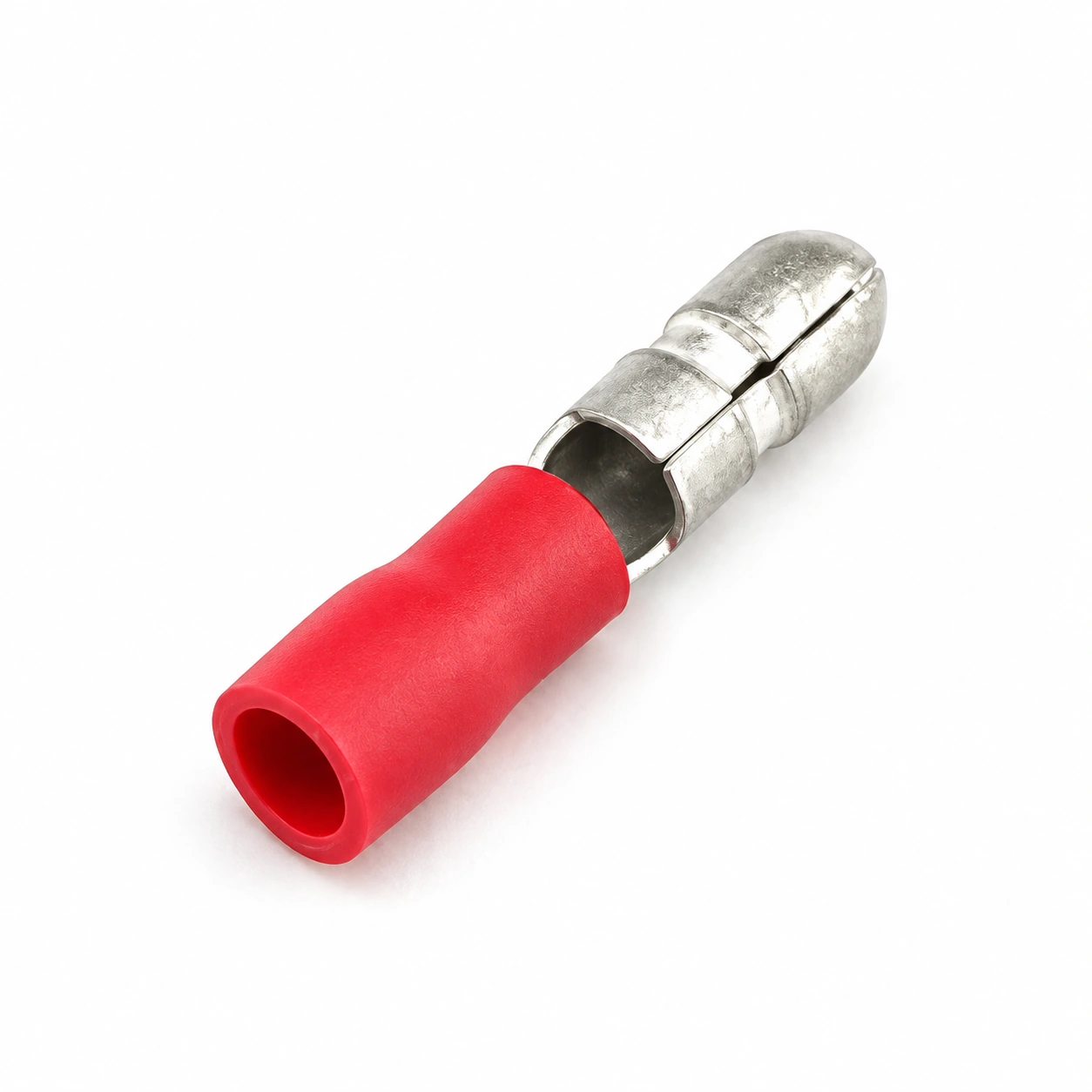 Red MPD vinyl-insulated male bullet terminal