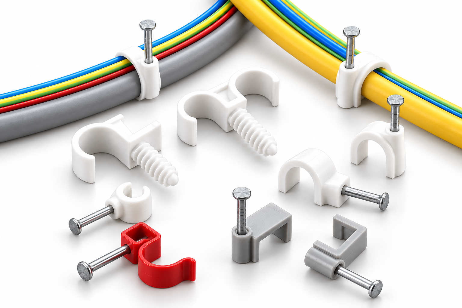 Cable Clips and Clamps — illustrative product image based on the original TONFUL range