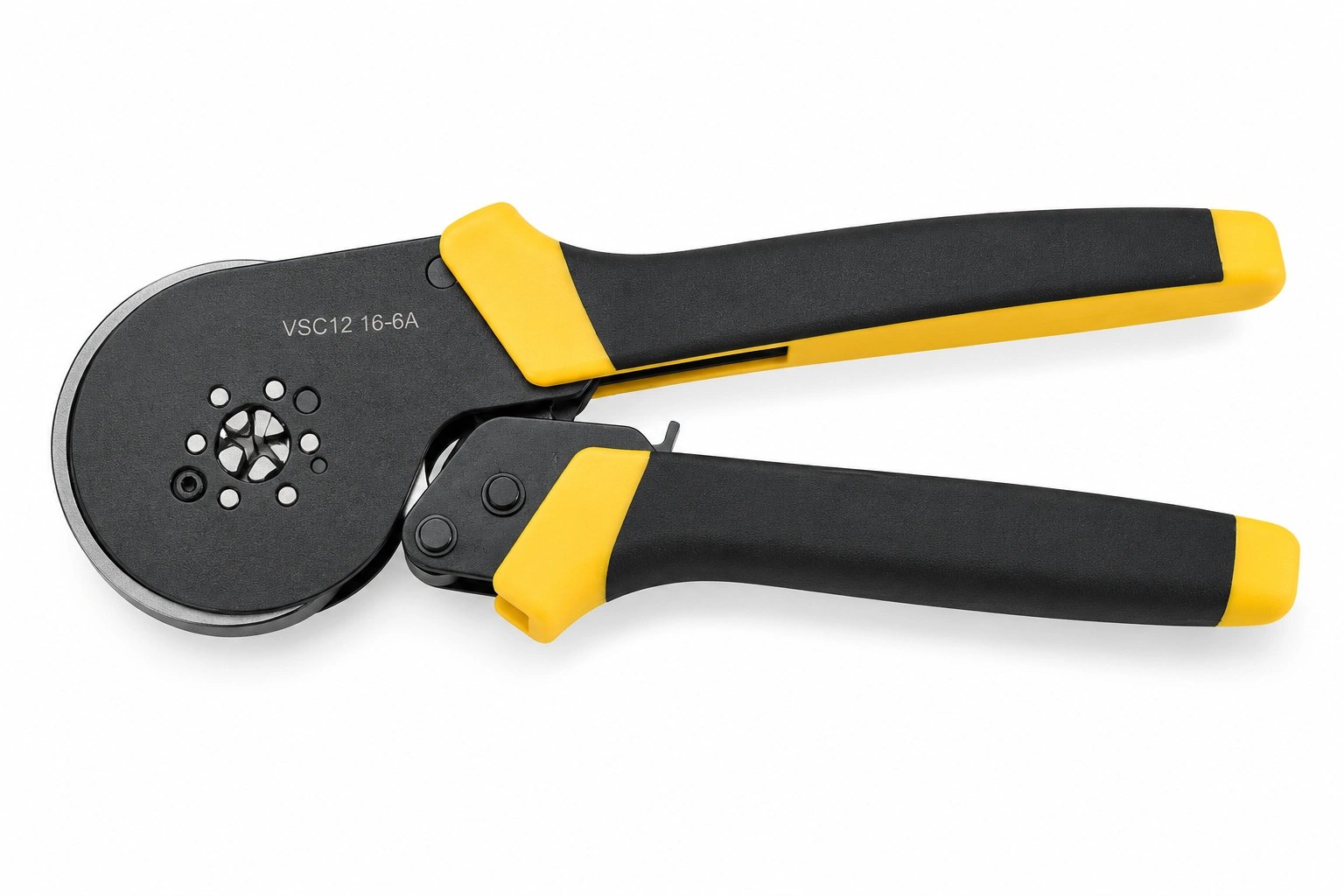 VSC12 16-6A crimping tool — high-definition catalogue recreation