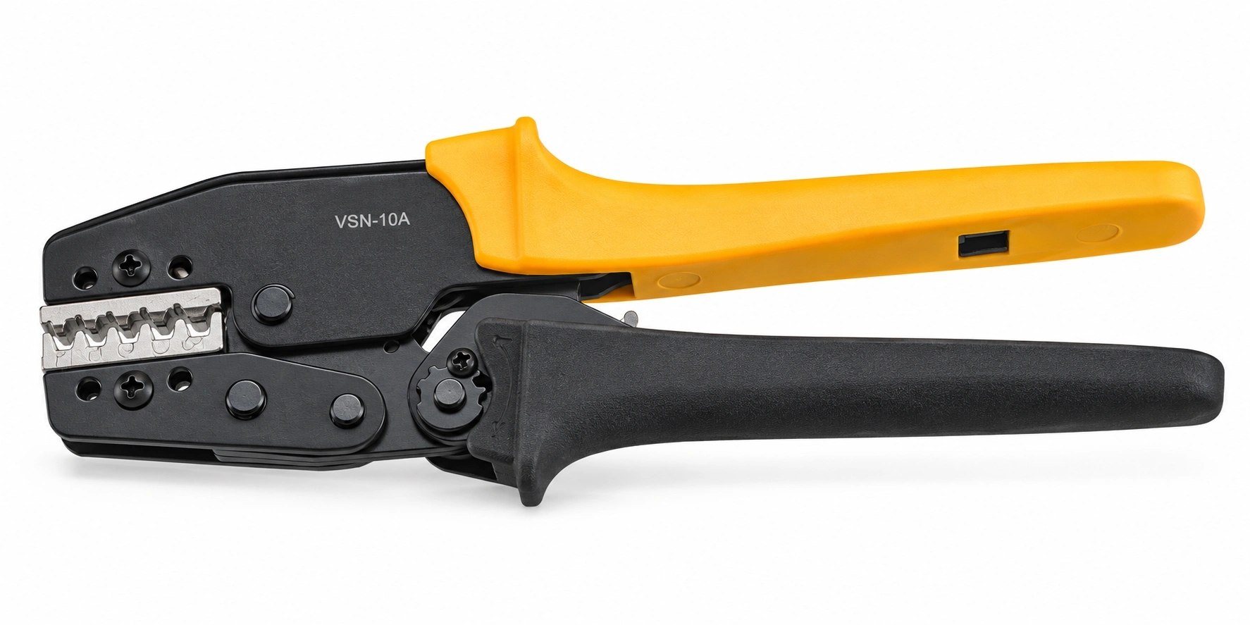 VSN-10A crimping tool — high-definition catalogue recreation