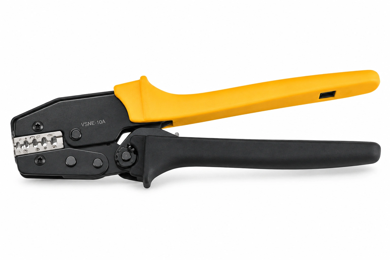 VSNE-10A crimping tool — high-definition catalogue recreation