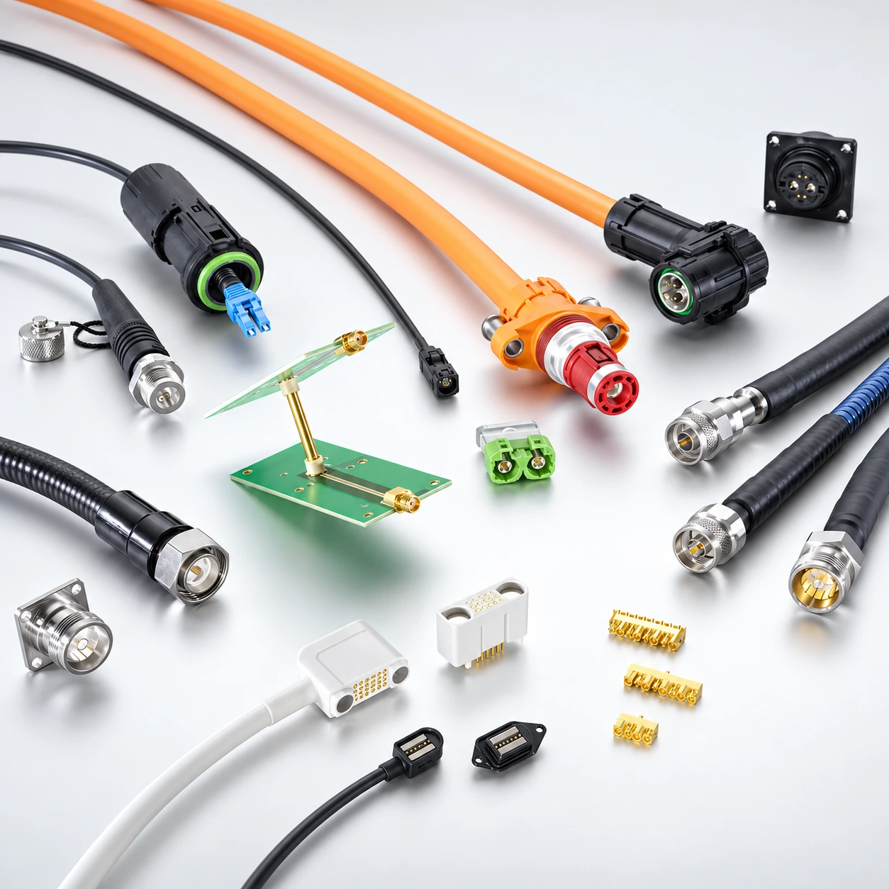 Custom cable assembly selection — illustrative image
