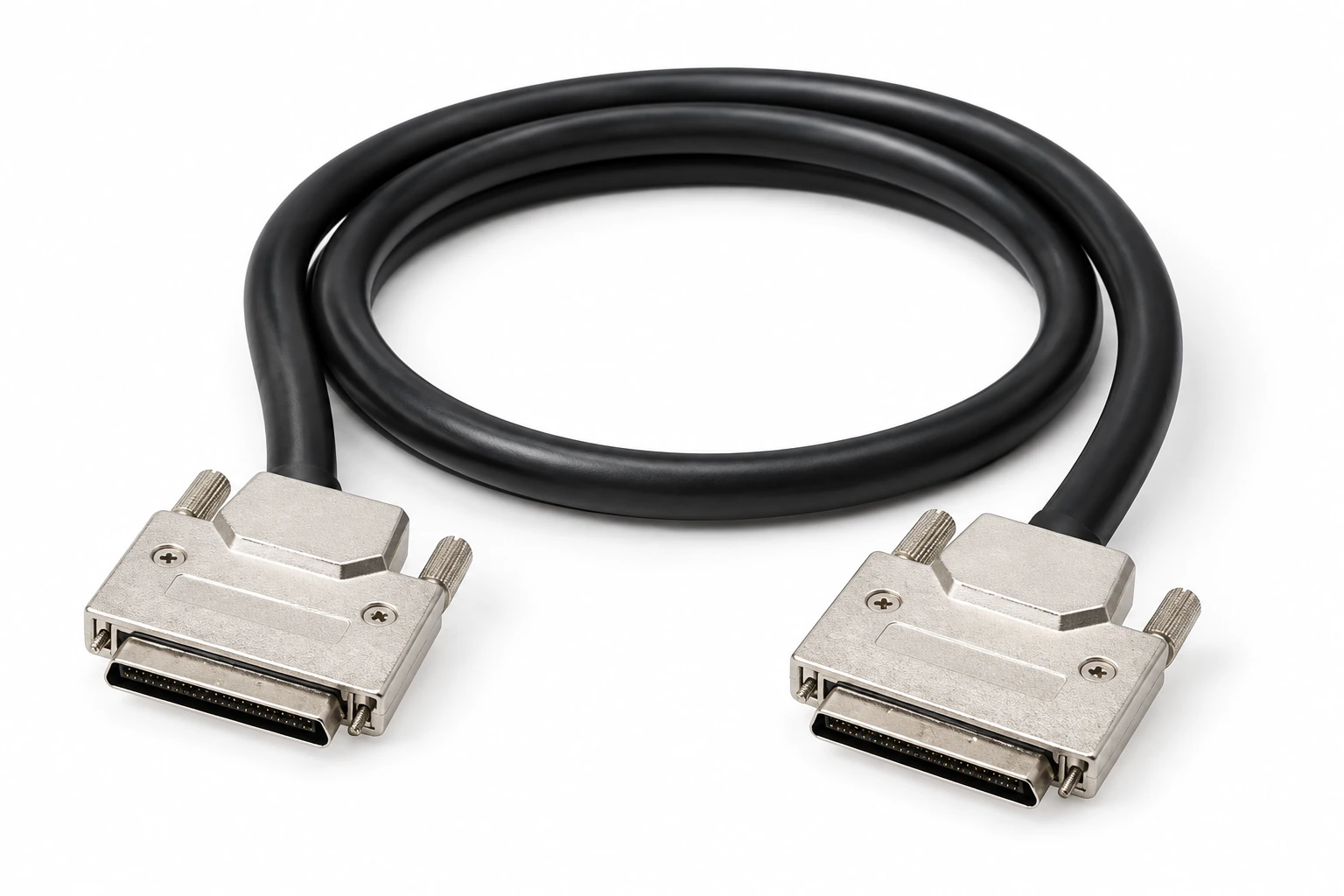 68-Pin VHDCI Male SCSI Cable — illustrative product image