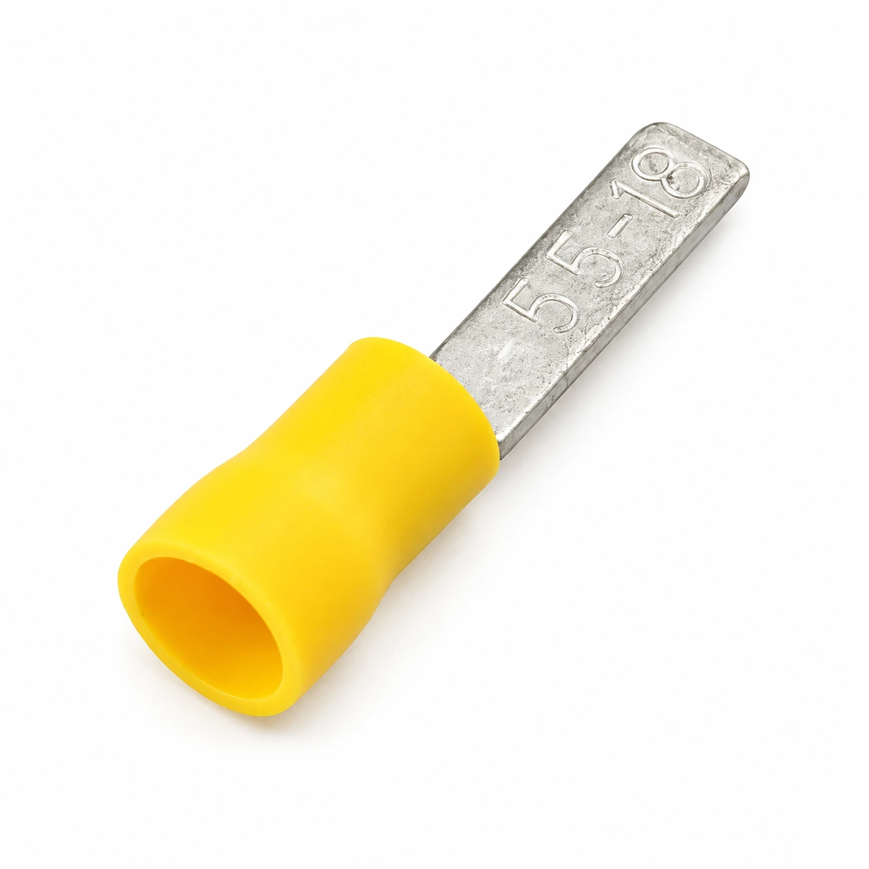 TONFUL yellow DBV chip insulated flat-blade crimp terminal
