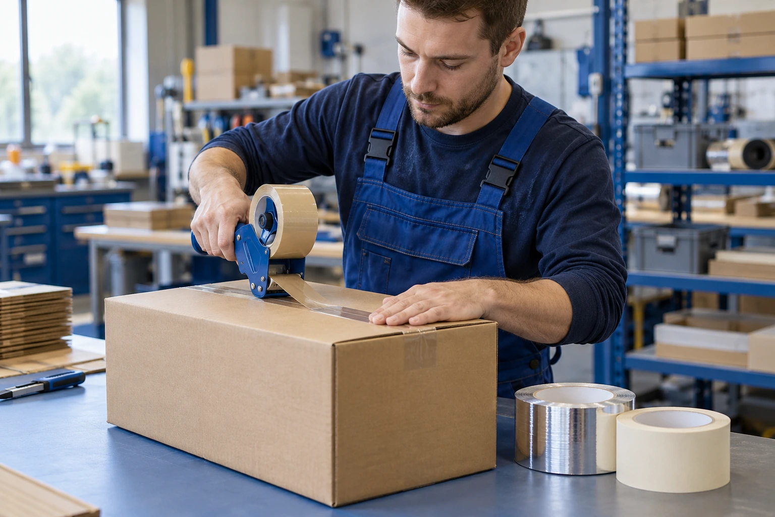 Industrial Protection & Packaging — illustrative scene