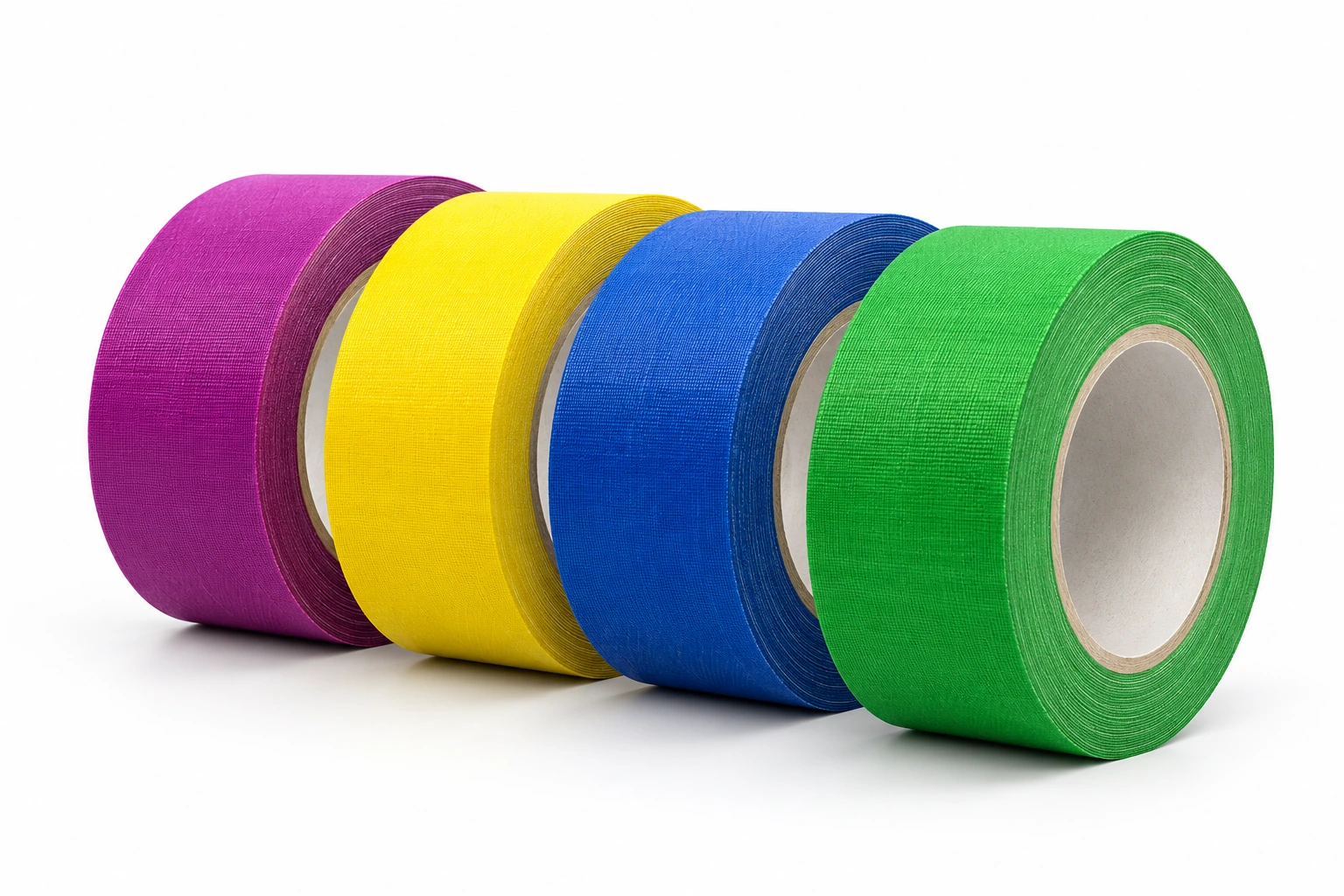 Colored Cloth Tape rolls — illustrative product image
