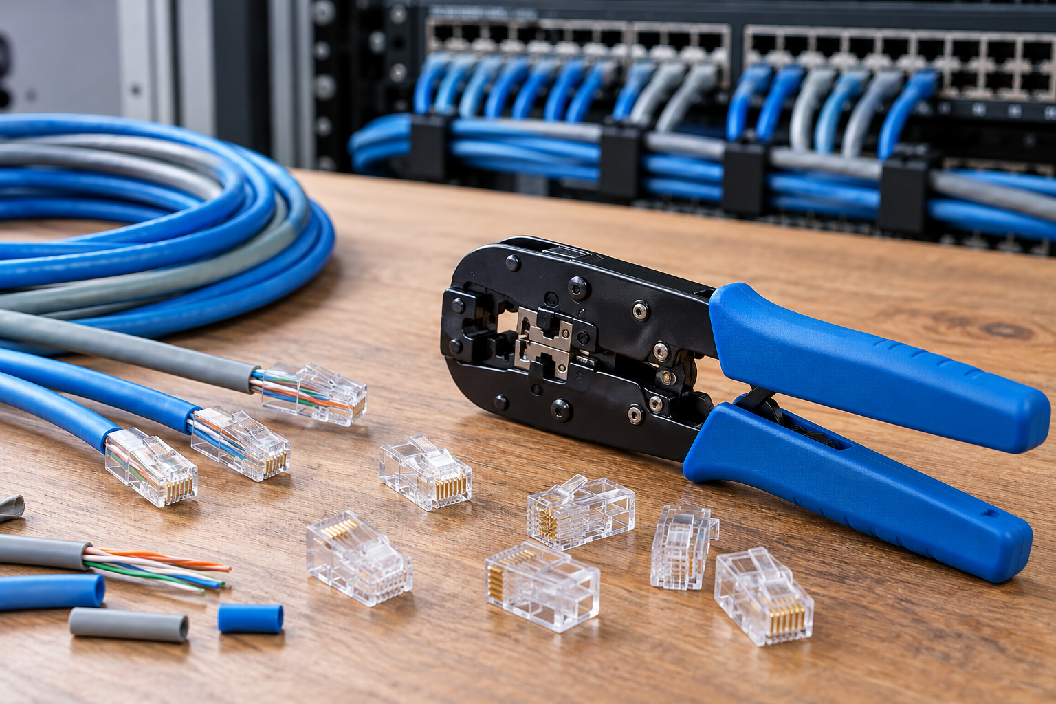 Illustrative Telecom & Data Cable Termination