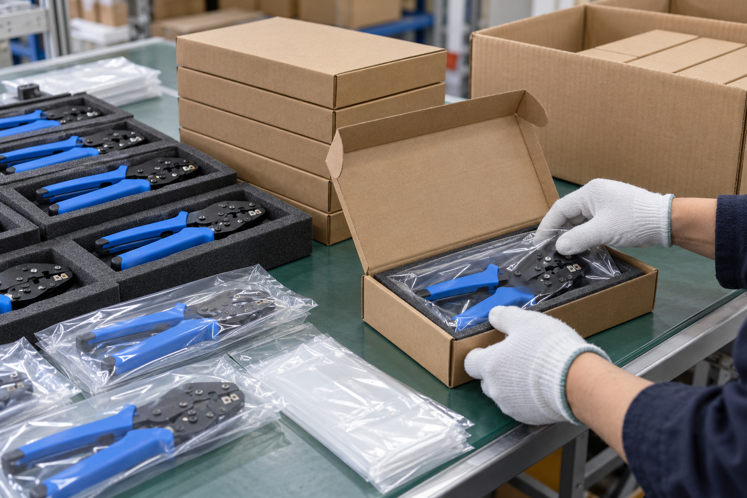 Illustrative Protective Packaging & Order Preparation