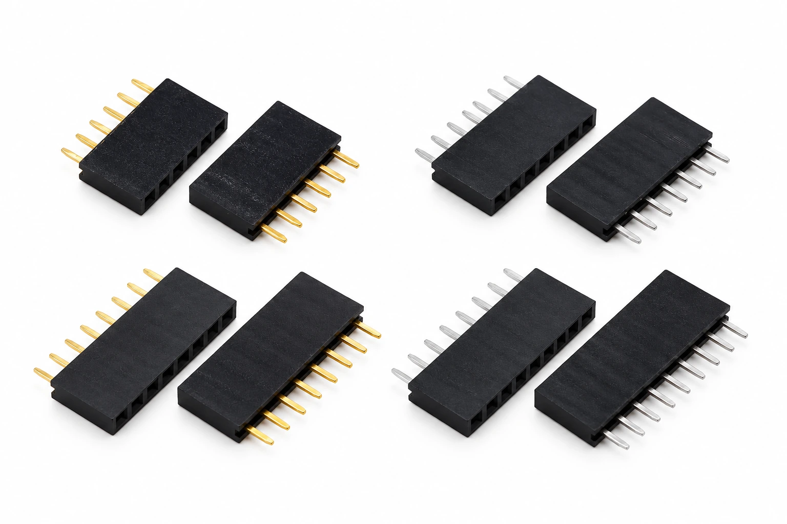 Female header connector collection — illustrative female header connector image