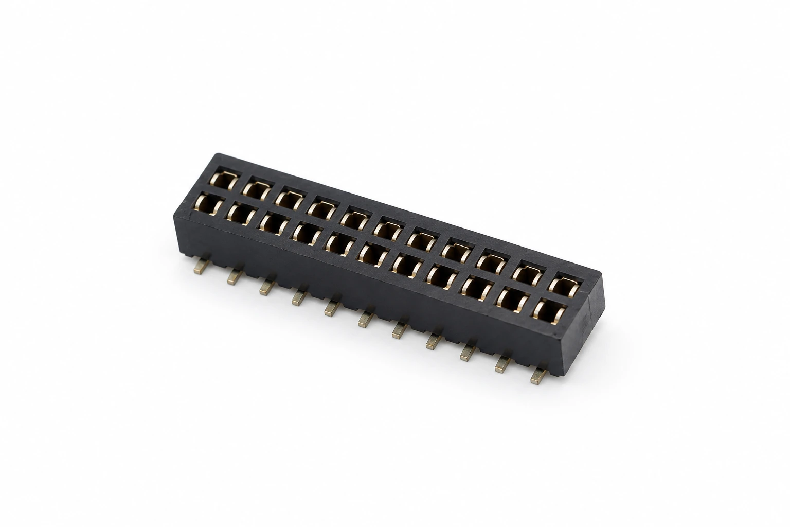 11Pin PH1.27mm Vertical Dual Row Female Header — illustrative female header connector image