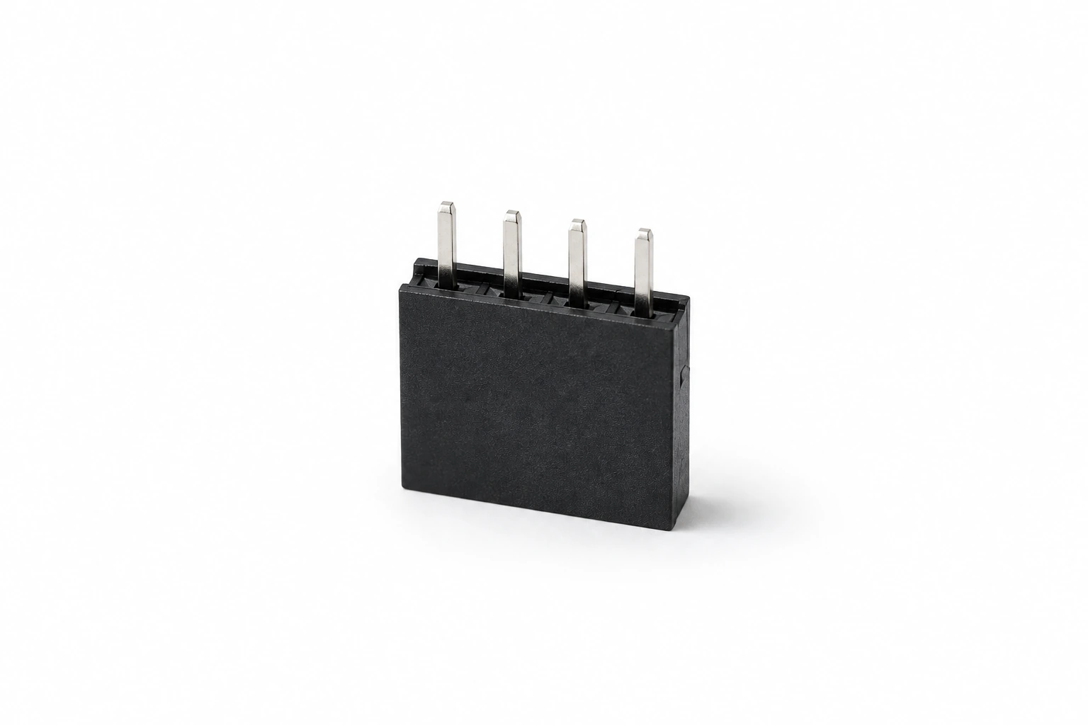 Female Header PH2.54mm 4Pin H8.5 180 Degree DIP — illustrative female header connector image