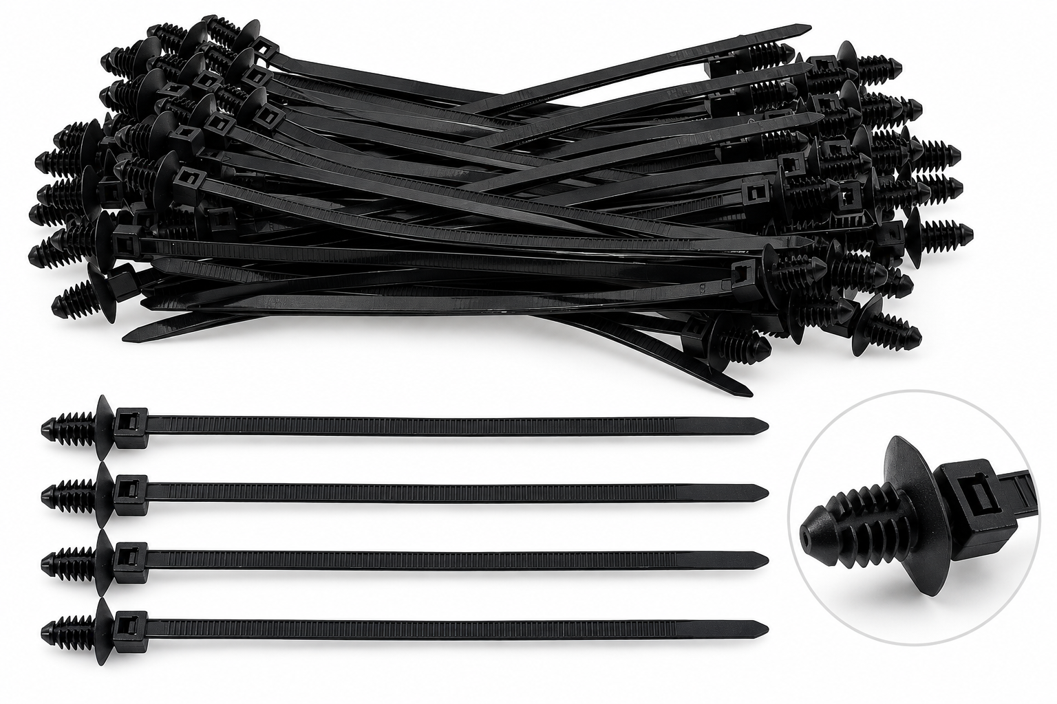 Fir Tree Cable Ties — illustrative product image based on the original TONFUL range