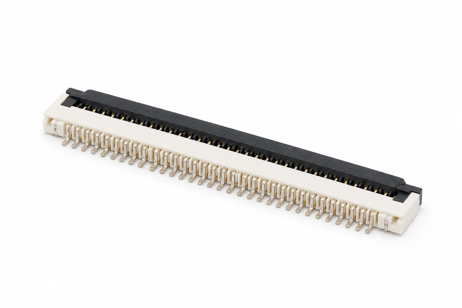 PH1.0mm H2.0mm 90°SMT FPC Connector — illustrative FPC / FFC connector image