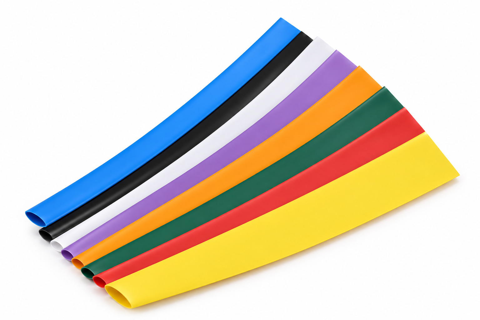 High definition illustration of PVC Heat Shrink Tubing
