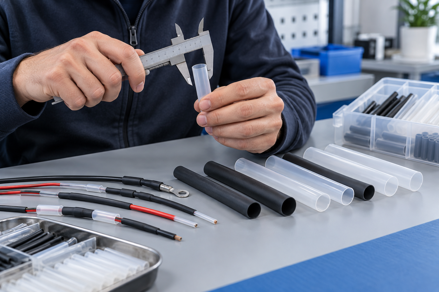 Illustrative heat shrink tubing service scene: Product Recommendations