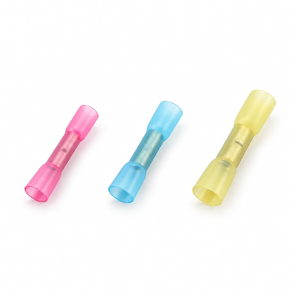 Heat Shrink Butt Connectors — illustrative recreation based on the original TONFUL catalog image