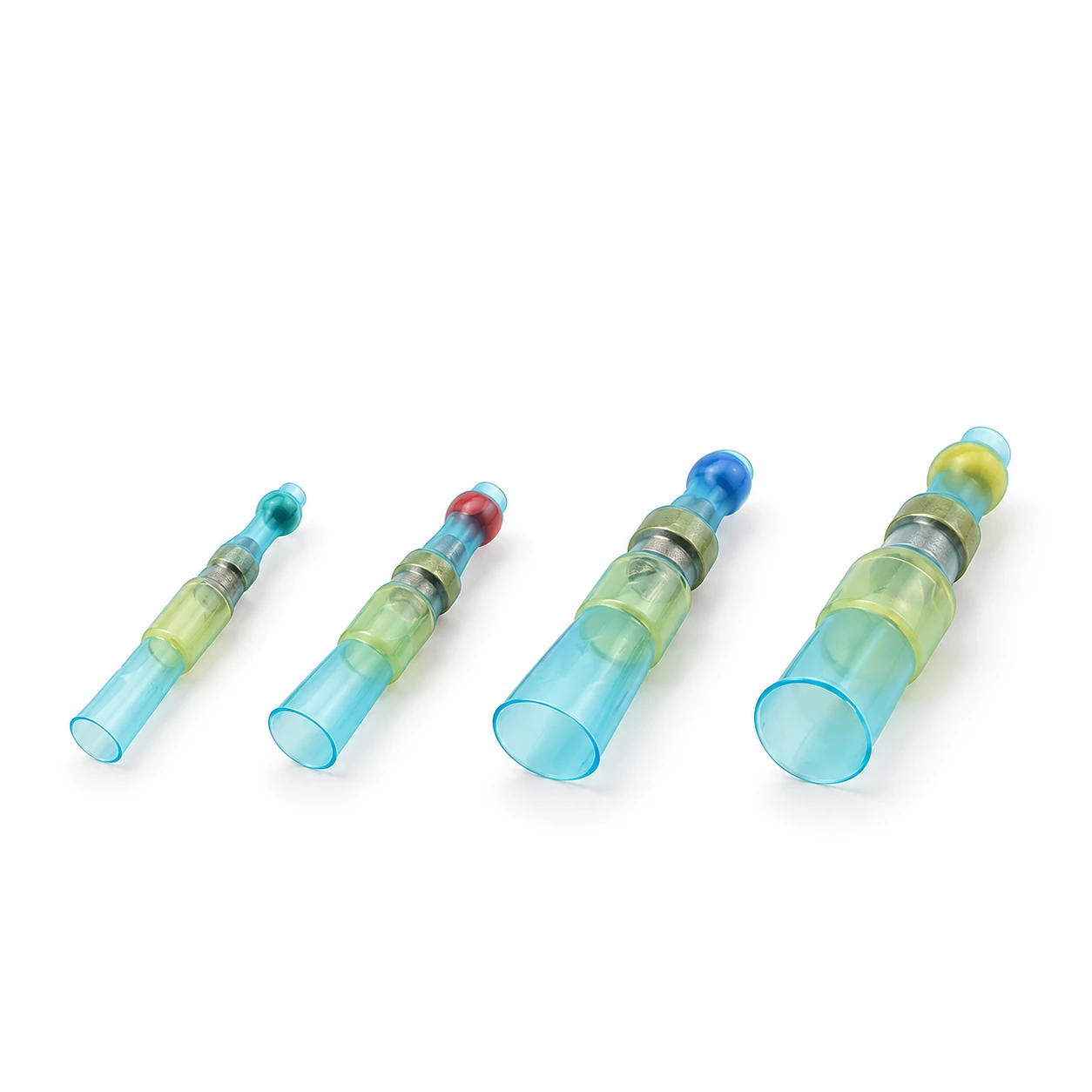 Solder Sleeve Wire End Caps — illustrative recreation based on the original TONFUL catalog image