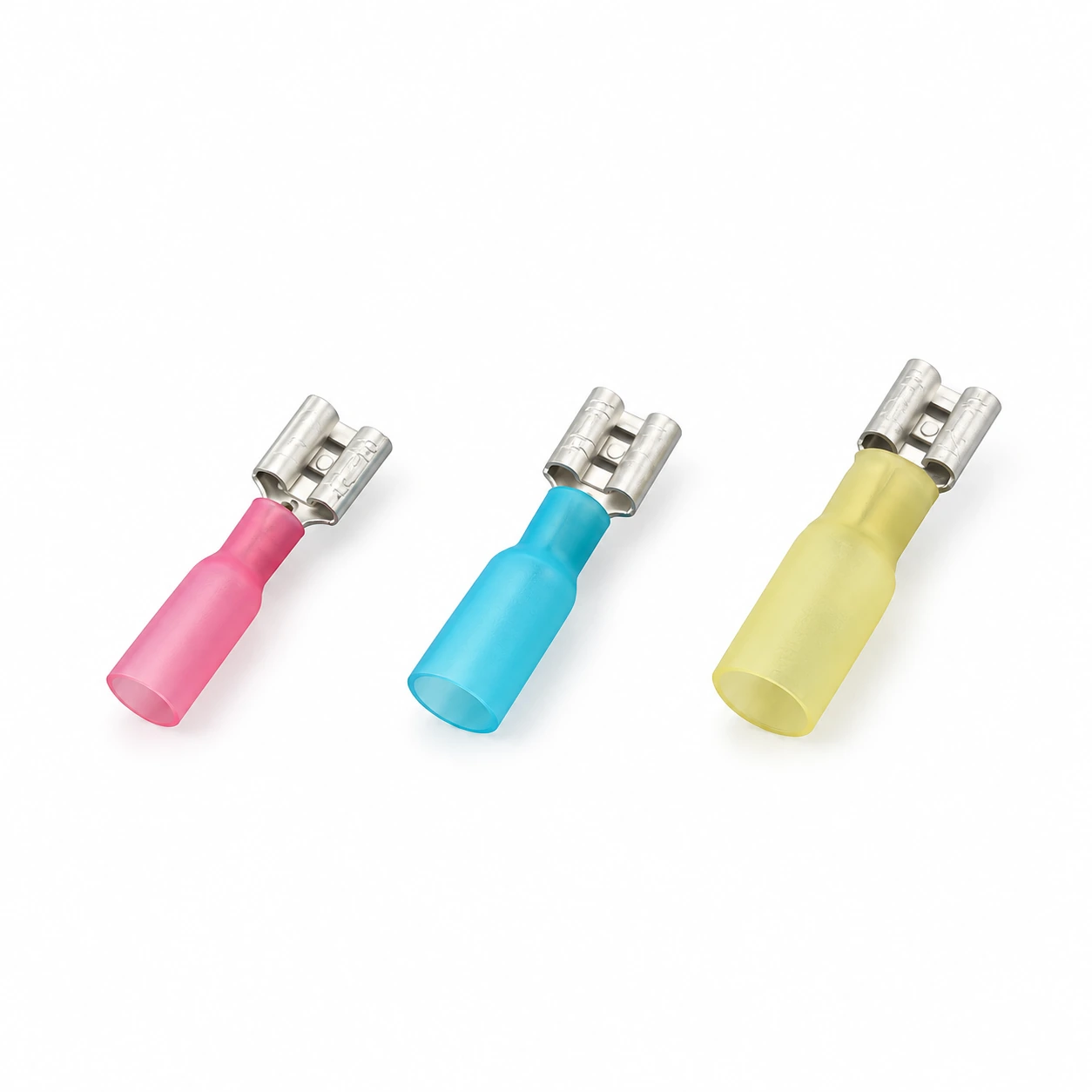 Heat Shrink Female Terminals — illustrative recreation based on the original TONFUL catalog image