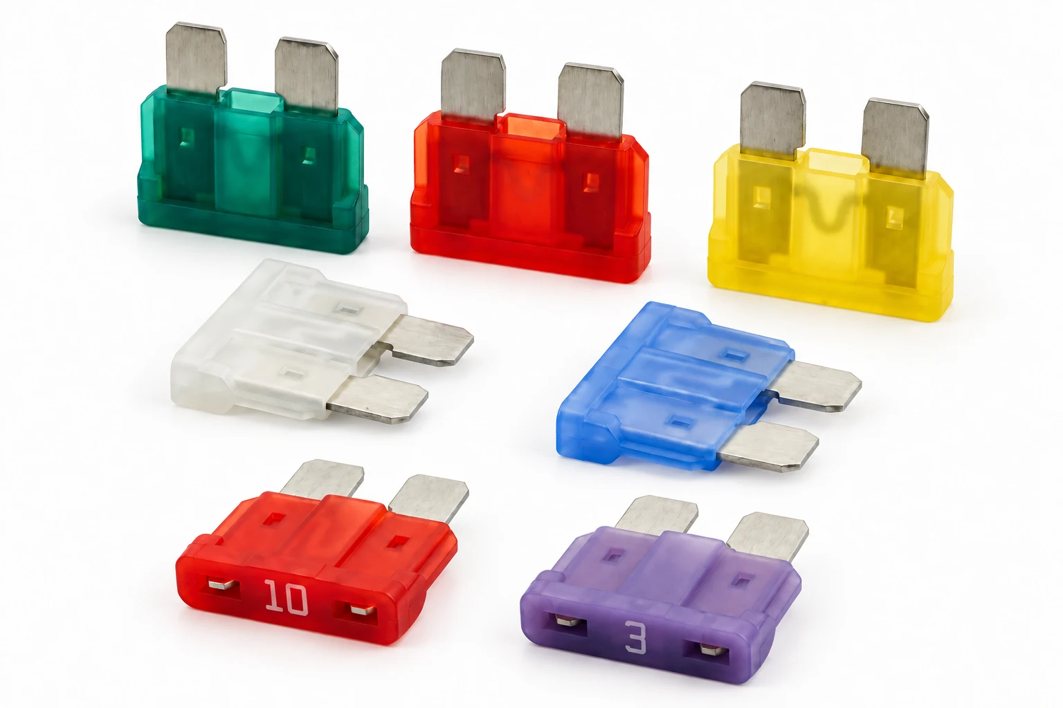 Blade Fuses product collection on a white background