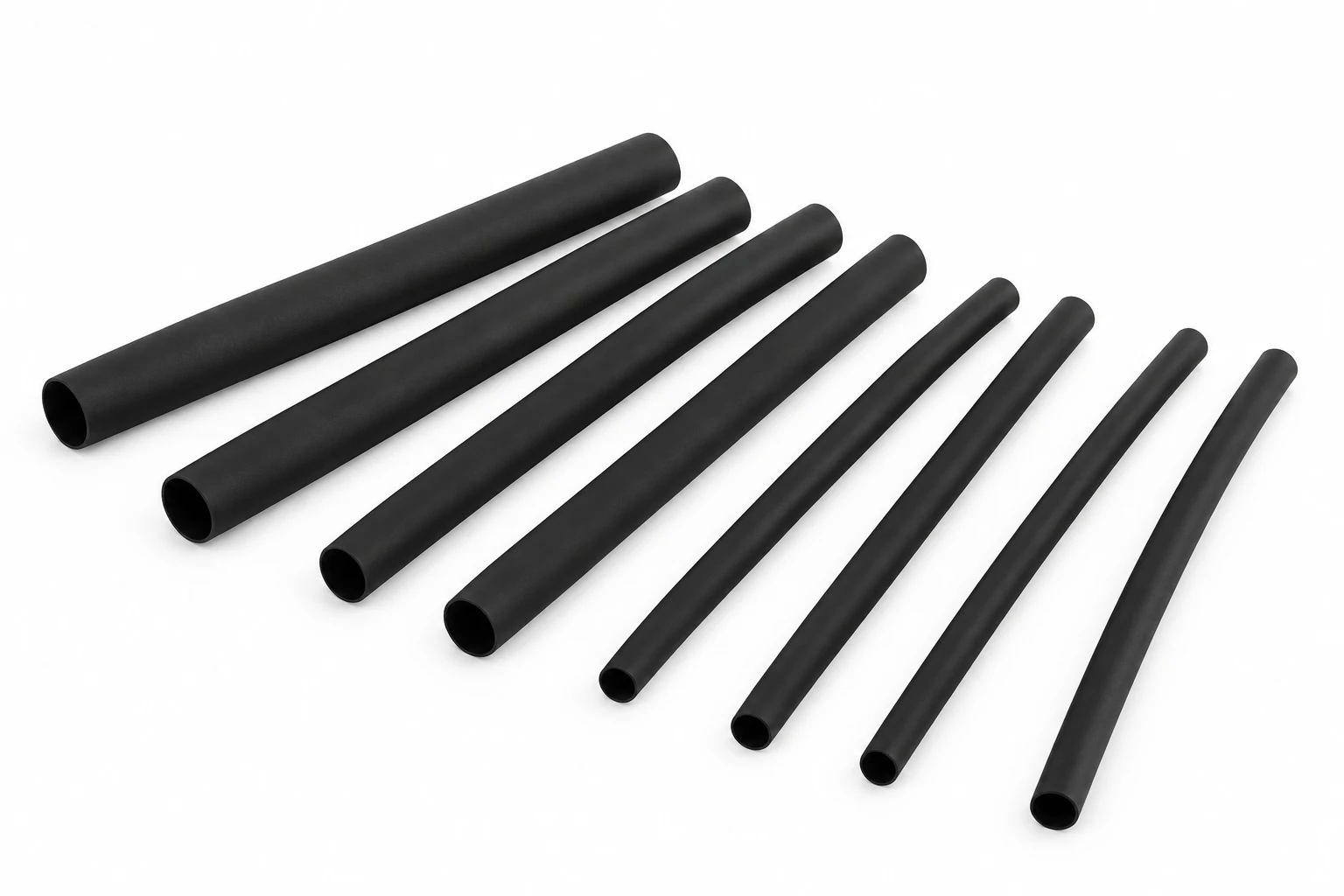 Heat Shrink Tubing product collection on a white background