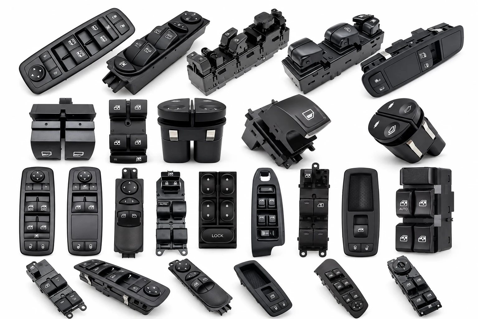Power Window Switch product collection on a white background