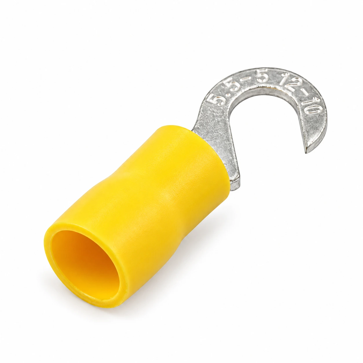 TONFUL yellow HV hook insulated crimp terminal