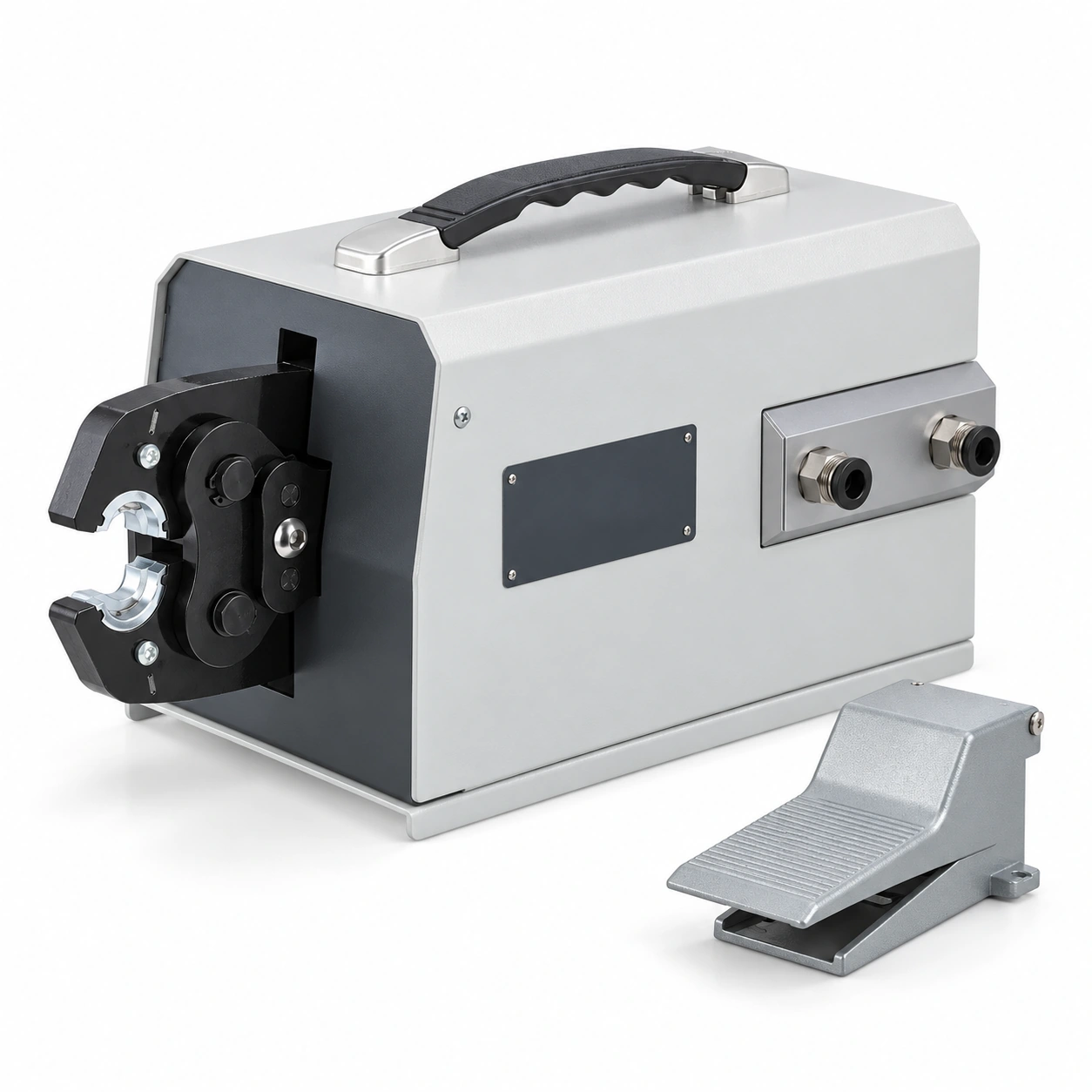 FEK-90L terminal crimping machine, catalog illustration