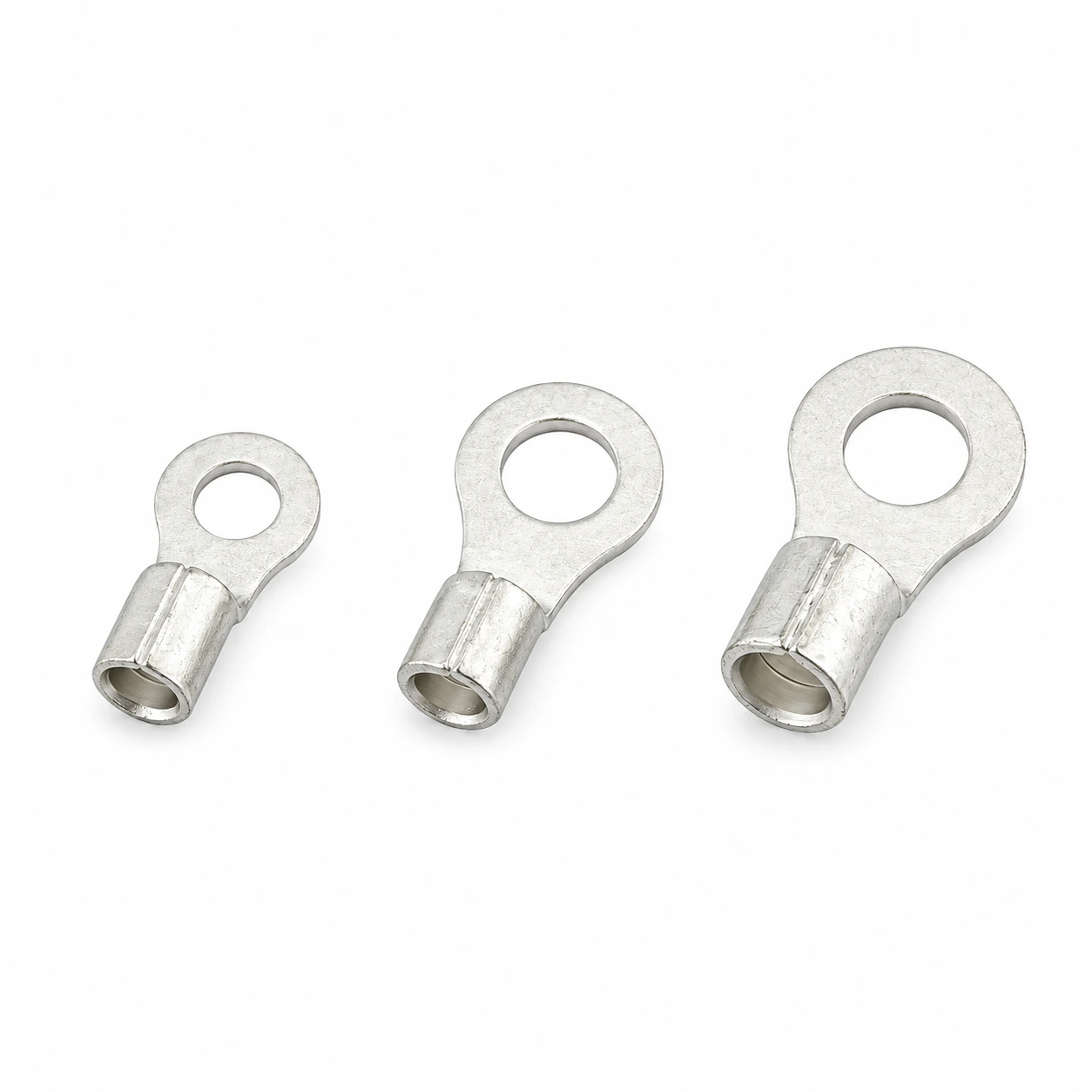 Non-Insulated Ring Terminals — illustrative recreation based on the original TONFUL catalog image