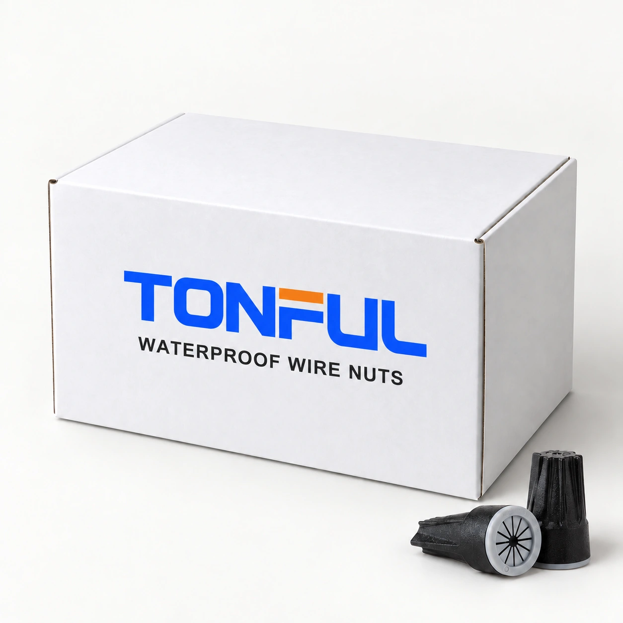 TONFUL branded waterproof wire nut packaging concept