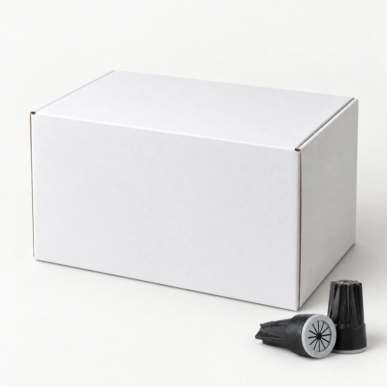 Plain waterproof wire nut packaging concept