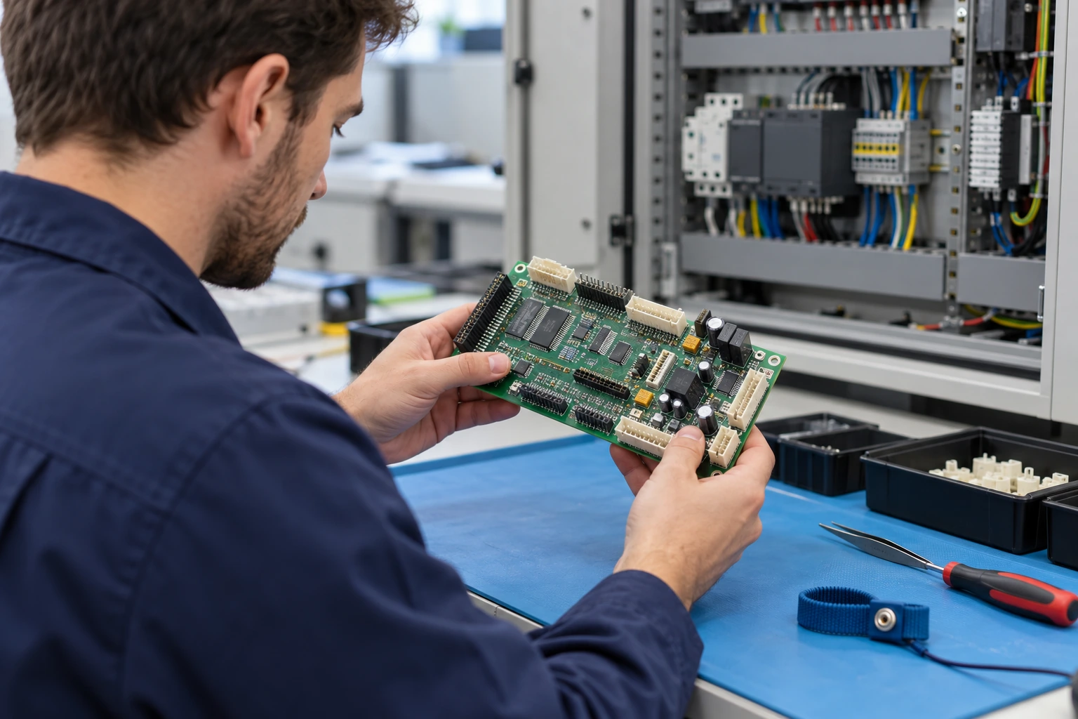 Industrial Control & Automation — illustrative scene