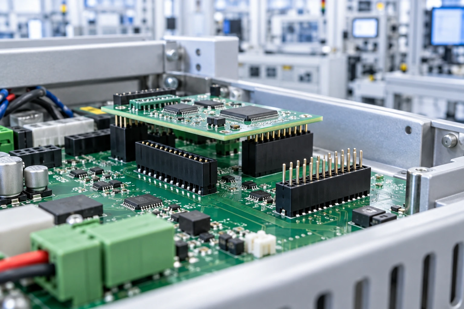 Industrial Controls & Instrumentation — illustrative pin header connector image