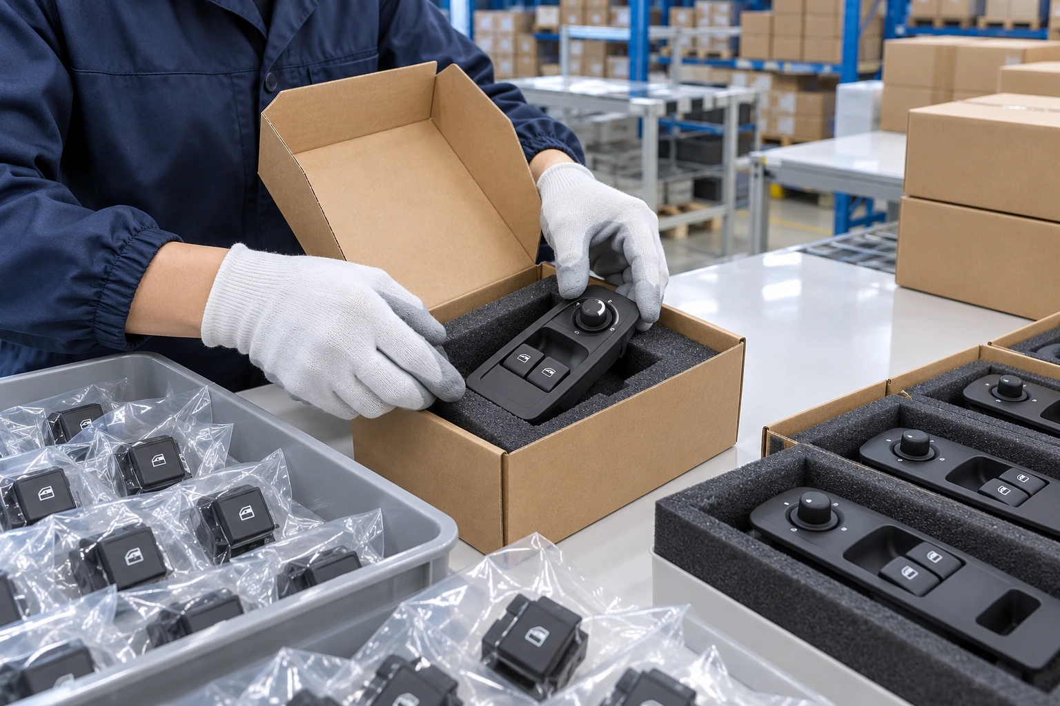 Protective Packaging & Order Preparation — illustrative image