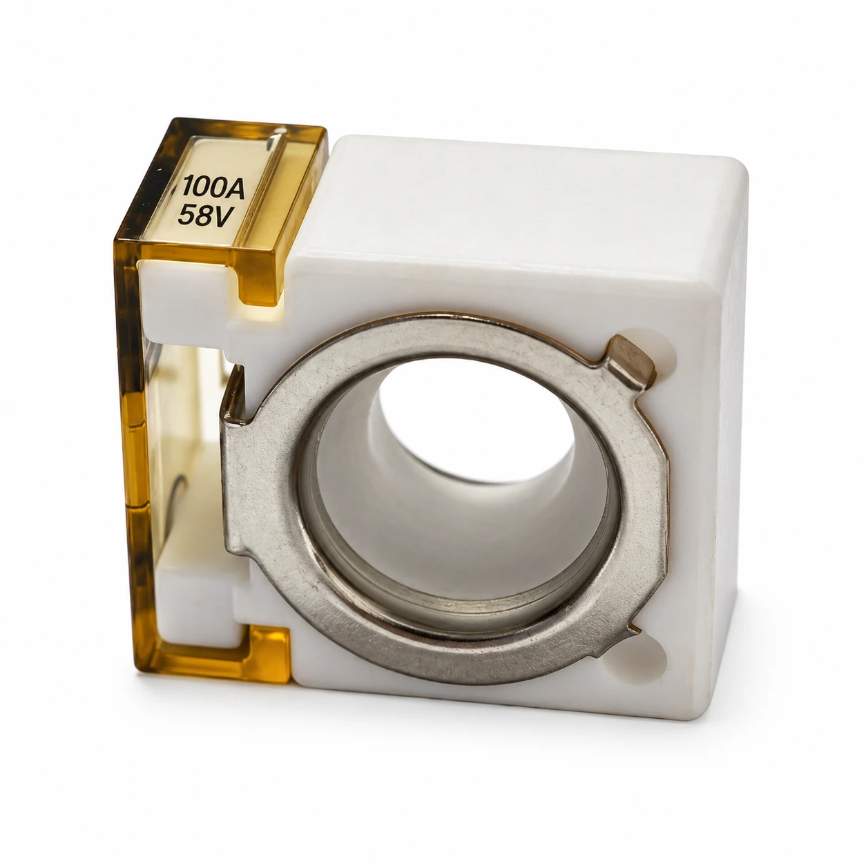 ADCF 100A 58V DC square ceramic battery fuse